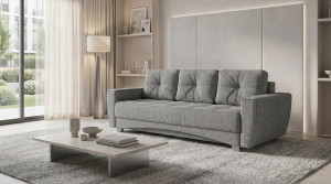 Canapea dreaptă extensibilă Chelsea Silk Ape 18