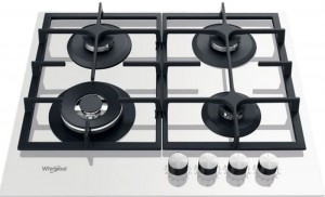 Plită incorporabilă pe gaz Whirlpool GOFL 629/S White