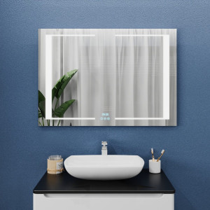 Oglindă cu iluminare LED Bayro Sirius 3C 120 x 80 cm