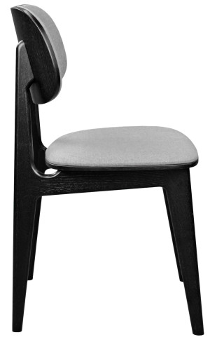 Scaun pentru bucătărie DP Lula Stofa Rush 93+Black legs