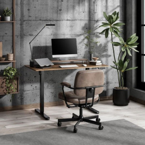Masă gaming Sense7 Nojo Light 120 x 60 cm Dark Brown