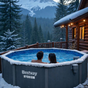 Piscină Bestway Hydrium 488 x 132 cm 