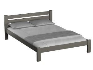 Деревянная кровать MM Азия 160 x 200 см Grey