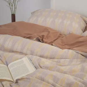 Set de lenjerie pentru pat TEP Melluna 200 x 215 cm Golden Whisper