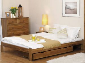 Деревянная кровать MM Ада 180 x 200 см Дуб