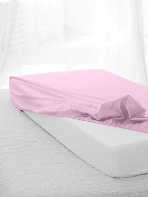 Husă cu elastic Home Colection 160 x 200 cm Pink