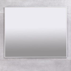 Oglindă simplă Bayro Modern Î 100 x 80 cm White