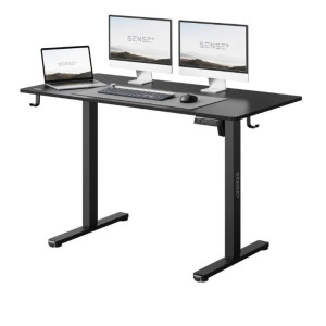 Masă gaming Sense7 Nojo Light Black