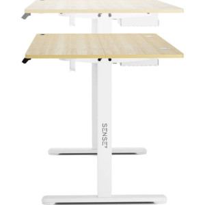 Masă gaming Sense7 Nojo 140 x 70 cm White Pine