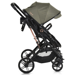 Cărucior 2 în 1 transformabil Moni Raffaelo Green Olive