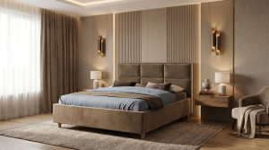 Pat Toscana în set cu salteaua Fredo 160 x 200 cm London 04