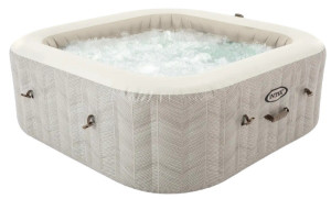 Jacuzzi Intex Chevron Deluxe Square Bubble 173 x 71 cm 