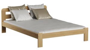 Pat din lemn MM Sara 160 x 200 cm Beige
