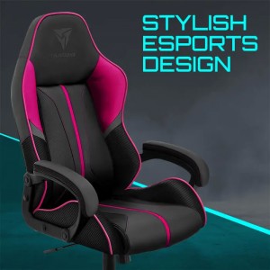 Геймерское кресло ThunderX3 X3 BC1 BOSS Fuchsia Grey Pink