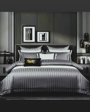 Комплект постельного белья Hotel Collection 200x230 см Dark Grey