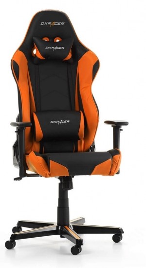 Геймерское кресло DXRacer Racing R0 Black/Orange