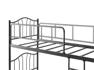 Двухъярусная кровать для детей Evger R-25 90 x 200 см Black