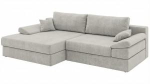 Canapea de colț extensibilă Atlas Silk Rosa 23