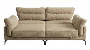 Canapea dreaptă extensibilă Amberg Silk Ape 2