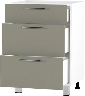 Bucătărie în serie Fabrik Home Basalt 2.5 m 
