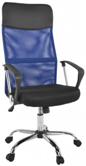 Офисное кресло F-63 Blue/Black