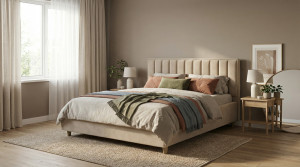 Pat Monaco în set cu salteaua Camelia 160 x 200 cm London 03