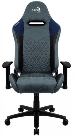 Геймерское кресло AeroCool DUKE Steel Blue