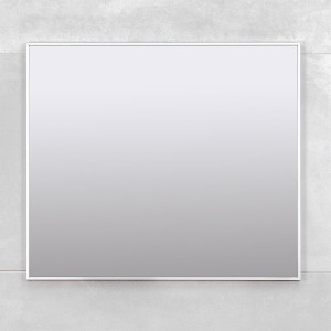 Oglindă simplă Bayro Modern Î 90 x 80 cm White