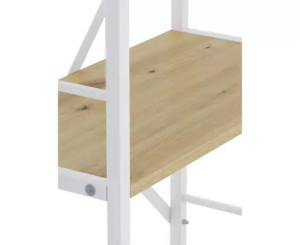Стеллаж Nex Loft 180 White/Oak Artisan