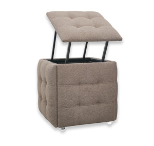 Cub Transformer 5 scaune in 1 Nex Home N52, Maro Teddy