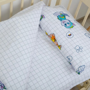 Lenjerie de pat pentru copii TEP "Tepik" 140 х 105 cm Lucky Dogs
