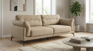 Canapea dreaptă extensibilă Amberg Silk Ape 2