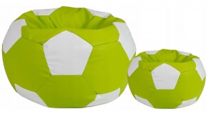 Fotoliu sac Bean Bag Minge Eco 2XL Green/White