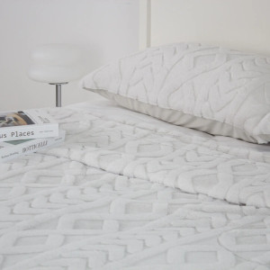 Cuvertura Welpy Soft Angora 240 x 260 cm Light Grey