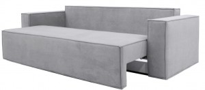 Canapea dreaptă extensibilă Alexander Dark Grey