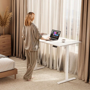 Masă gaming Sense7 Nojo 120 x 60 cm White