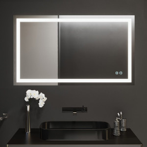 Oglindă cu iluminare LED Bayro Elipso 120 x 80 cm 