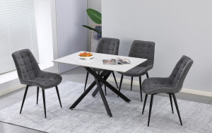 Masă Yasen DT-2423 Mocha White