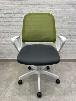 Fotoliu de birou ART Smart Point Green/White