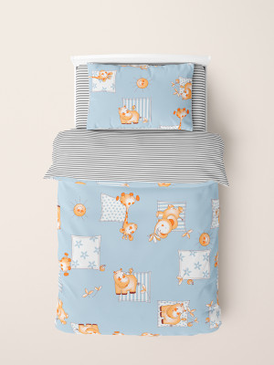 Lenjerie de pat pentru copii TEP "Tepik" 140 х 105 cm Sunny friends