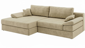 Canapea de colț extensibilă Atlas Silk Rosa 18