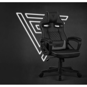 Геймерское кресло Sense7 Knight Black/Grey