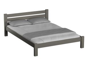 Деревянная кровать MM Азия 90 x 200 см Grey