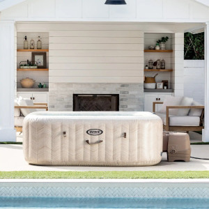 Jacuzzi Intex Chevron Deluxe Square Bubble 173 x 71 cm 