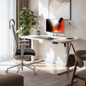 Masă gaming Leader 7.3 White