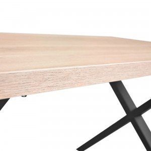 Кухонный стол DP Onix 150x80x75 см Sonoma/Black