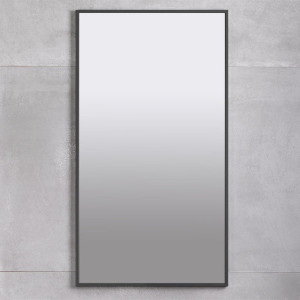 Oglindă simplă Bayro Modern Î 50 x 80 cm Antracit