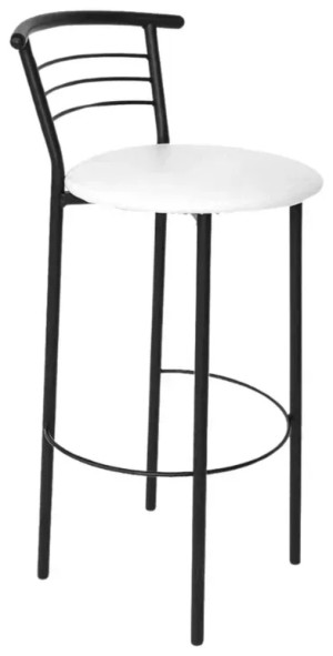 Scaun de bar Nowy Styl Marco Hoker Black White V-1