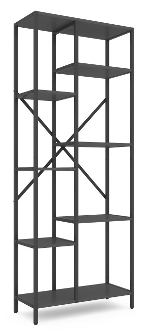 Стеллаж Nex Loft Cascade 178 x 70 x 30 cm Anthracite