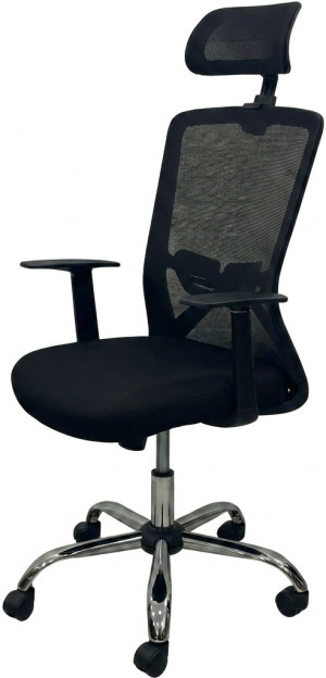 Офисное кресло ART Smart-215-Headrest Black